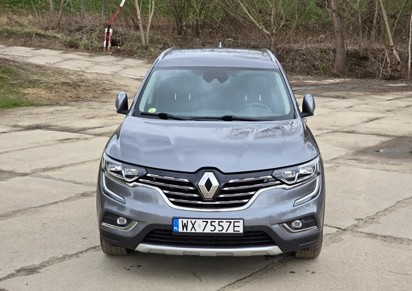 Renault Koleos cena 86900 przebieg: 86500, rok produkcji 2018 z Warszawa małe 781
